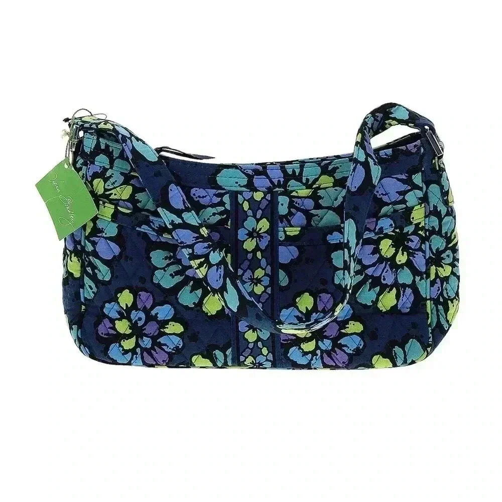 Vera Bradley Cassidy shoulder bag in Indigo Pop NWT